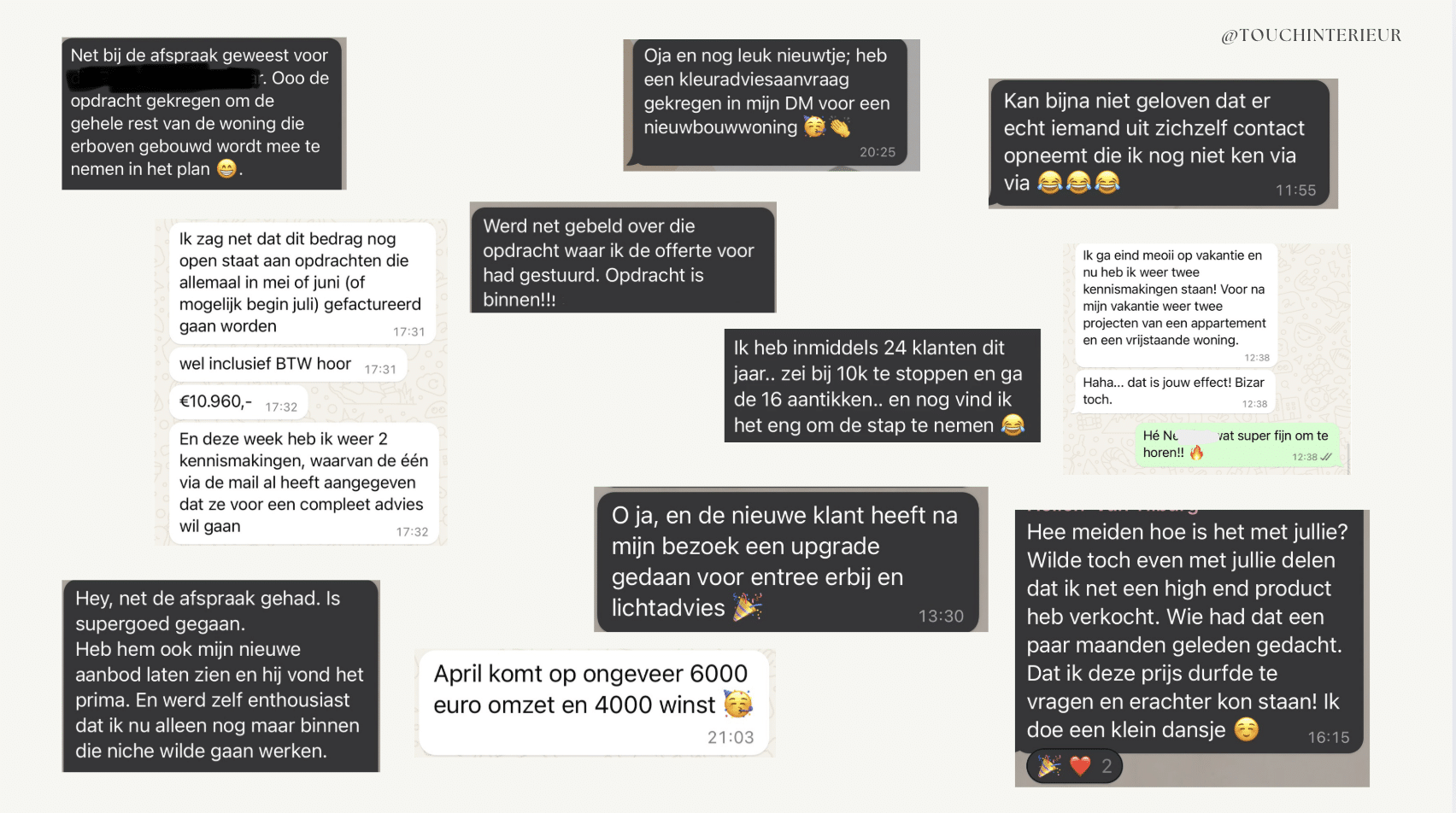 Testimonials Touch Interieur Testimonials